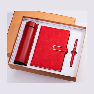 Set de Regalo Empresarial de Lujo, Cuaderno Promocional, Botella de Agua de Acero Inoxidable, Bolígrafo, Colores y Materiales Personalizables para Regalo - Product Image 1