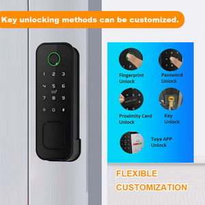 Suministro directo de fábrica Precio barato Cerradura de llanta inteligente de doble cara impermeable Tuya Wifi APP Cerradura inteligente para exteriores - Product Image 2