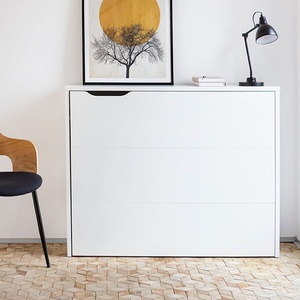 Scrivania portatile pieghevole in legno Ultra-sottile e alla moda invisibile multifunzionale da parete <span class=keywords><strong>tavolo</strong></span> di stoccaggio salvaspazio - Product Image 3