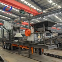 Nueva Trituradora de Piedra Móvil 2026, Último Diseño, Planta de Trituración de Impacto de Mandíbula Portátil, Motor AC, Rodamientos y Engranajes, Tecnología Avanzada para Minería
