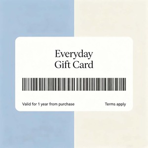 Tarjeta de Regalo Ecológica RABS Personalizada OEM, Resistente al Agua |   Acabado Mate/Brillante con Código de Barras/Código QR para Descuentos y Promociones de Regalos - Product Image 1