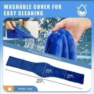 World Bio Hot/Cold Compress Neck & Shoulder Pain Relief <b>Heating</b> Pad with Stress Relief (51x46cm) - Product Image 6