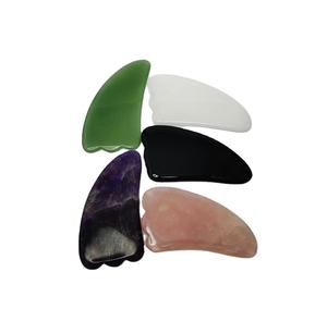 Venta caliente Natural Jade Roller Facial Guasha Tool para el cuidado efectivo de la piel - Product Image 5