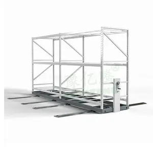 Grande Hidroponia Rolling Bench Table Plastic Greenhouse Ebb e Flow Growing System para Agricultura e Uso de Plantas