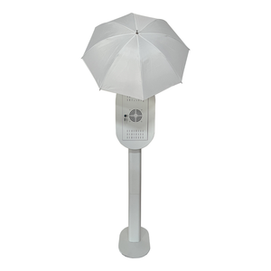 Yeni trend Oval seyyar fotoğraf kabini makine Selfie kamera Dslr PhotoBooth Kiosk 10.9/11/13 "iPad Photobooth kabuk kiralama için - Product Image 4