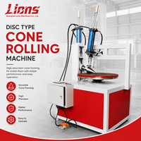 Máquina Profesional para Laminar Conos de Chapa Metálica, Máquina Hidráulica de Tipo Disco para Conformado Cónico en Fabricación de Metales