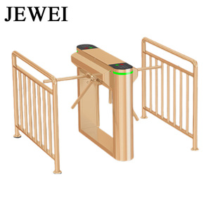 Tourniquets de reconnaissance de température intelligents manuels, pont de porte, tourniquet de sécurité à trois rouleaux utilisé pour la vérification des billets scéniques - Product Image 1