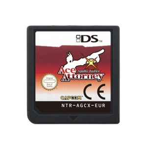 APOLLO Justice For DS ACE Hộp mực trò chơi Luật Sư bằng nhiều ngôn ngữ Phiên Bản EUR cho người chơi NDS 3DS không có thẻ <span class=keywords><strong>R4</strong></span> - Product Image 2
