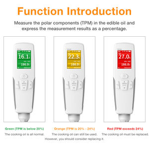 Testeur d'<span class=keywords><strong>huile</strong></span> de cuisson de laboratoire TPM/AV/PV, testeur de dégradation d'<span class=keywords><strong>huile</strong></span> pour <span class=keywords><strong>friteuse</strong></span>, testeur d'<span class=keywords><strong>huile</strong></span> pour restaurants de restauration rapide - Product Image 5