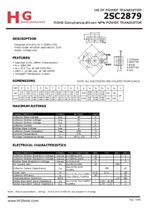 2sc2879 2sc2510 bóng bán dẫn lưỡng cực mới và nguyên bản trong mạch tích hợp ống tần số cao - Product Image 3