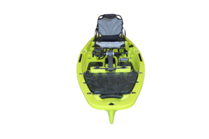 Kayak de pêche modulaire à siège unique de 9 pieds avec pédales à hélice <span class=keywords><strong>d</strong></span>étachables et moteur électrique, 2 sections, bateau océanique pour 1 personne - Product Image 4
