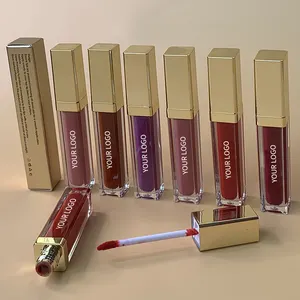 Whole Sale Lipgloss Lip Stain Tint Rotulagem Privada Matte Liptint Acabado Vegan Matte Batom Líquido