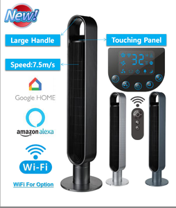 Nouveau design, matériaux ABS, <span class=keywords><strong>ioniseur</strong></span>, <span class=keywords><strong>ventilateur</strong></span> tour sans pales intelligent numérique WiFi sans fil, moteur 100% cuivre, utilisation domestique, extérieure, garage - Product Image 2