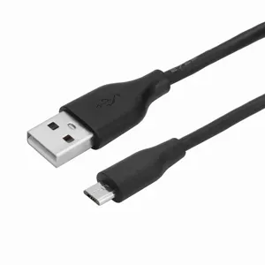 Kabel Android Cepat Pengisian USB Mikro Nilon Dikepang Sinkronisasi Data Kabel untuk Ponsel