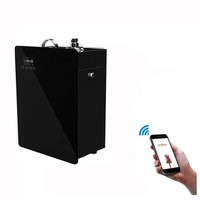 Diffuseur d'arômes électrique intelligent en métal, humidificateur d'huiles essentielles 1000 ml, logo personnalisé, ultra silencieux, appareil de diffusion de parfum pour hôtel, garantie 1 an