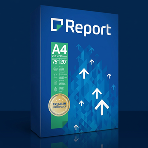 Report a4 copy paper 80gsm 500 Sheets Each, White 75g/m2 available with best prices offer - Product Image 1
