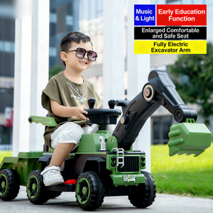 Nouvelle Excavatrice Électrique pour Enfants, Jouet pour Enfants de 2 à 4 Ans, Télécommandée, Rechargeable, en Plastique ABS - Product Image 4