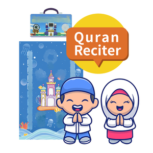 Cadeau romandais musulman électrique produits islamiques <span class=keywords><strong>coran</strong></span> récitateur <span class=keywords><strong>coran</strong></span> éducatif numérique tapis de prière tapis avec haut-parleur pour les enfants - Product Image 3