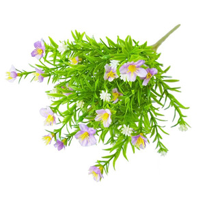 Bouquet de fleurs sauvages artificielles en soie 10cm-30cm Décoration de mariage et de maison - Product Image 5