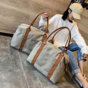 Bolsa de Viaje de Gran Capacidad con Separación para Seco y Húmedo, Impermeable, de Oxford, para Turismo, Deportes y Actividades al Aire Libre, con Correa para Maleta - Product Image 6