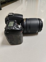 Appareil photo numérique reflex numérique Nikon D90 de haute qualité avec objectif 18-105 mm, appareil photo numérique complet d'occasion, appareil photo HD d'origine