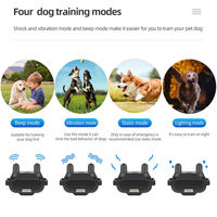 Entraîneur de chien à distance T755, portée 800m, étanche IP67, vibrations, lumière, 3 canaux, vente en gros OEM