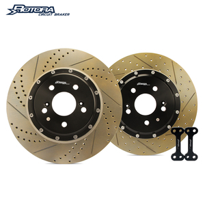 Rotor <span class=keywords><strong>de</strong></span> freno trasero grande, compatible con vehículos que mantienen los calibradores traseros originales y se actualizan a discos <span class=keywords><strong>de</strong></span> freno más grandes. - Product Image 1