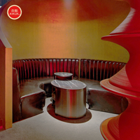 Canapé de luxe design en bois massif, mobilier moderne VIP pour boîte de nuit, bar, salon, salon de manucure, KTV, restaurant et hôtel