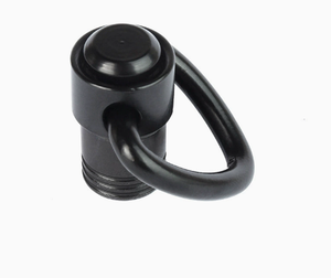 Mini accessoire de fixation rotatif en alliage de zinc noir ZW-21 29g ultra-léger avec boucle triangulaire en D pour équipement de transport - Product Image 6