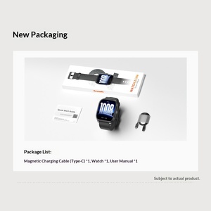 สมาร์ทวอทช์ unisex พร้อมผู้ช่วยเสียง AI รับสายได้ หน้าจอ TFT สี่เหลี่ยม 41-43 มม. กันน้ำ IP68 สายซิลิโคนเจล ตรวจจับการนอนหลับ - Product Image 6