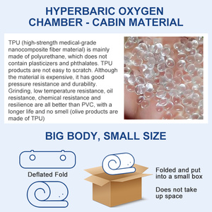 OEM Medical 1.3 ATA <strong>Hyperbaric</strong> Oxygen <strong>Chamber</strong> Home Camara Hiperbaricas 1.5 ATA Portable Soft Sitting <strong>Hyperbaric</strong> Oxigen <strong>Chamber</strong> - Product Image 4