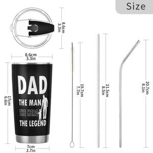 Wholesale Fathers Day Gifts Stainless Steel Tumblers Custom <b>Dad</b> Printed Coffee <b>Mug</b> Insulated Cups Gift for <b>Dad</b> - Product Image 2