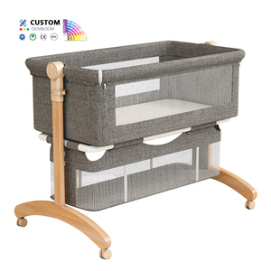 <span class=keywords><strong>Cuna</strong></span> Portátil Multifuncional <span class=keywords><strong>de</strong></span> <span class=keywords><strong>Madera</strong></span> Plegable para Recién Nacidos, <span class=keywords><strong>Cuna</strong></span> <span class=keywords><strong>Colecho</strong></span>, Cama para Bebés, Juego <span class=keywords><strong>de</strong></span> Ropa <span class=keywords><strong>de</strong></span> Cama para Niños, <span class=keywords><strong>Cuna</strong></span> para Bebés OEM/ODM - Product Image 1