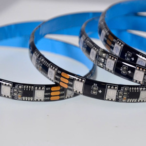 DC 12V 24V 5m ws2811 <span class=keywords><strong>LED</strong></span> Pixel Strip địa chỉ lập trình SMD <span class=keywords><strong>5050</strong></span> <span class=keywords><strong>RGB</strong></span> pixel Đèn Đầy đủ màu sắc thông minh <span class=keywords><strong>RGB</strong></span> <span class=keywords><strong>LED</strong></span> Strip ánh sáng - Product Image 2