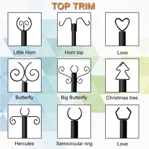 Poteaux d'<span class=keywords><strong>éclairage</strong></span> décoratifs de vacances, lampadaires de jardin extérieurs, utilisés pour accrocher des guirlandes lumineuses colorées dans la <span class=keywords><strong>terrasse</strong></span> de l'arrière-cour - Product Image 6