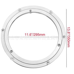 Swivel Plate Aluminum Alloy 11.6"/295mm Rotatable For Round <b>Table</b> DIY <b>Coffee</b> <b>Table</b> - Product Image 1
