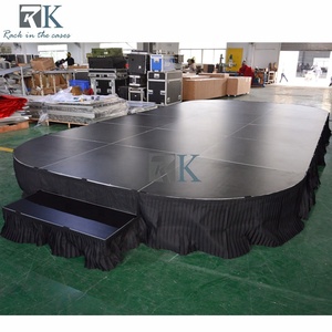 Plateforme de scène intelligente compacte en aluminium 4x4 pour mariages, chorales, événements royaux et défilés - Product Image 5