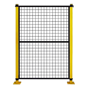 Clôture de sécurité robotique industrielle de haute sécurité barrière de grillage en <span class=keywords><strong>bois</strong></span> traité thermiquement à faible coût durable et protectrice - Product Image 2