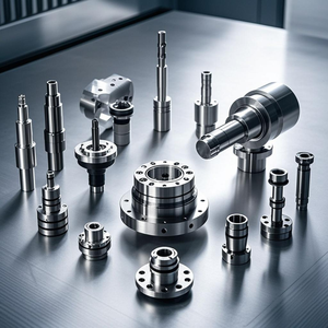 Высококачественные прецизионные фрезерные детали для обработки азота, валы для промышленного использования с ЧПУ - Product Image 5