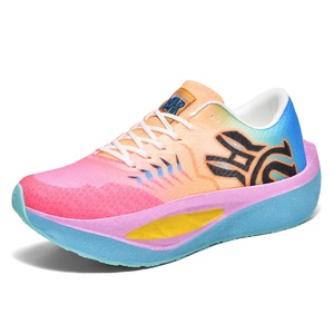 Chaussures de course à semelle carbone pour hommes et femmes, baskets de marathon, amorti épais, propulsion rapide, chaussures de marche et de jogging athlétiques - Product Image 6