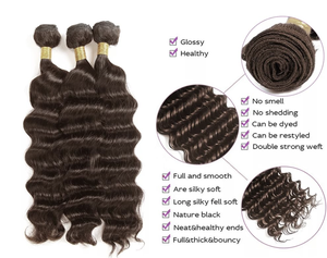 Capelli umani setosi e lisci molto venduti, capelli biondi vergini, intrecciati ed estesi, con stili versatili - Product Image 5