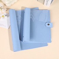Classeur A5 souple en cuir PU PVC B5, classeur à anneaux à feuilles mobiles pour étudiant Journal planificateur cahier école bureau