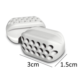 Appareil d'exercice de la mâchoire en silicone, tonificateur facial et boule de fitness pour la mâchoire, équipement de tonification du cou, outil de beauté du visage, appareil d'exercice pour le double menton - Product Image 5