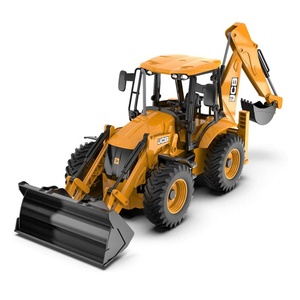 E589-003 Construction RC Pelle 1/20 Échelle 2.4GHz 11CH Radio Contrôle Pelle Rétrocaveuse Camion Véhicule pour Enfants - Product Image 1