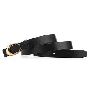 Cinturón de Cuero PU para Mujer Hongyang Aolanglang, 105 cm, Hebilla Dorada, Estilo Casual y Moderno para Jeans y Conjuntos - Product Image 3
