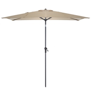 Calidad fuerte Material de <span class=keywords><strong>la</strong></span> aluminio recto Polo <span class=keywords><strong>playa</strong></span> paraguas inclinación puerta <span class=keywords><strong>mercado</strong></span> paraguas de Sol de protección UV - Product Image 1