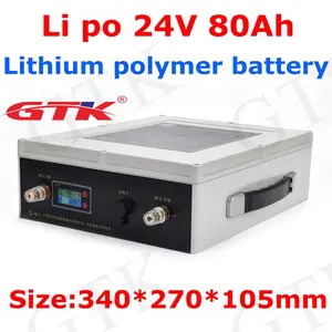 waterproof 24V 80AH lithium ion lipo battery pack 2000w e-bike li-ion 29.4V solar 4 Wheel Adult Bike with Charger Suitcase