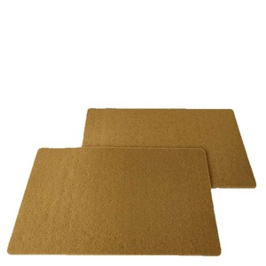 Tapete de Entrada para Exteriores, Imitación Fibra de Coco, Color Sólido, Lavable, Plegable y Cortable, Marca Vast Ocean - Product Image 5