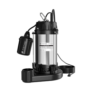 <span class=keywords><strong>FOTING</strong></span> 1PS Tauchpumpe aus Gusseisen und Edelstahl, 6000 GPH Hochleistungs-Tauchpumpe mit Automatischem Schwimmerschalter für Keller und Abwasserbecken - Product Image 1
