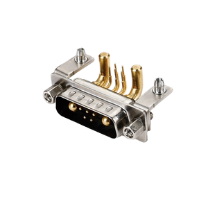 Connecteur D-SUB DIP mâle Lineconn 7W2 à angle droit, à visser, de haute qualité, 12V 7P, haute intensité, pour applications industrielles - Product Image 1